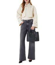 GUESS MERIDIAN 2 Umhängetasche Kohle - Damentaschen - 5