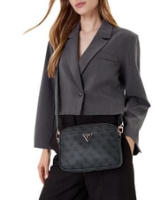 GUESS MERIDIAN 2 Schulter-Kameratasche Kohle - Damentaschen - 6