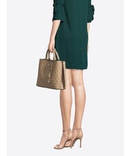 GUESS MERIDIAN 2 Umhängetasche MILCH-LOGO - Damentaschen - 5