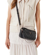 GUESS NOELLE 2 Umhängetasche Kohle - Damentaschen - 5