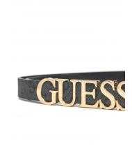 GUESS ZAMIRA Gürtel mit Metalllogo Kohle - Gürtel - 3