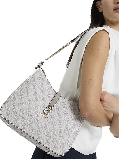 ZAMIRA  Umhängetasche Logo in dunklem Taupe - Damentaschen