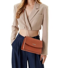 GUESS CALISTA Umhängetasche Karamell - Damentaschen - 5