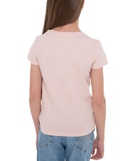 GUESS KIDS Kurzarm-T-Shirt mit Strasssteinen süßes Rosa - Kinder-T-Shirt - 5