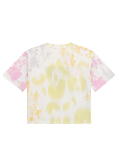 KIDS MIDI Bedrucktes Kurzarm-T-Shirt schattige Blume groß ao - Kinder-T-Shirt