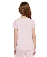 GUESS KIDS Kurzarm-T-Shirt mit Teddyb&auml;r Zuckerwatte rosa - Kinder-T-Shirt - 5