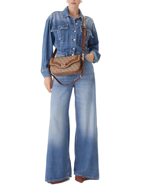 DEA Umhängetasche mit Überschlag MILCH-LOGO - Damentaschen