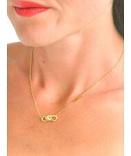GUESS MODERN LOVE Knotenhalskette gelbes Gold - Halsketten - 3