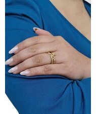 GUESS SAY MY NAME Ring mit Zirkonen gelbes Gold - Ringe - 3