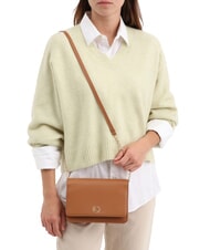 COCCINELLE TULIP Schultertasche aus gehämmertem Leder CUIR - Damentaschen - 4