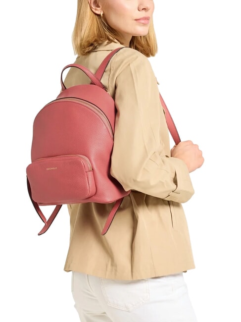 JEN Rucksack aus gehämmertem Leder Topf - Damentaschen