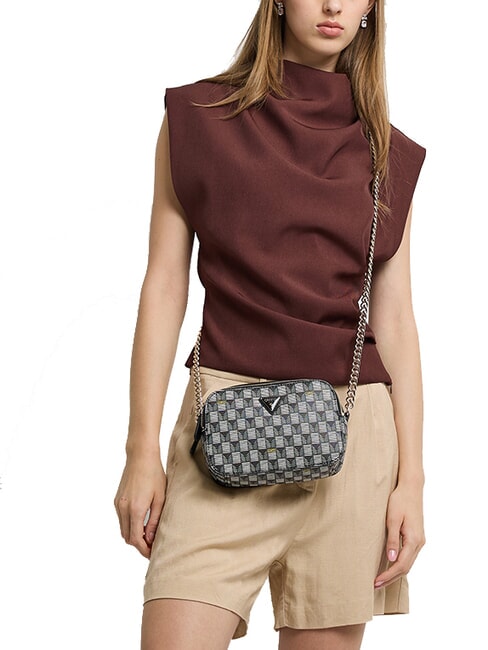 G WAVE 2 Mini-Umhängetasche schwarzes Logo - Damentaschen