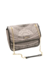 GATTINONI PLANETARIUM Wandelbare Tasche mit Überschlag monochrom hellgrau/schwarz - Damentaschen - 2