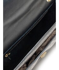 GATTINONI PLANETARIUM Wandelbare Tasche mit Überschlag monochrom hellgrau/schwarz - Damentaschen - 5