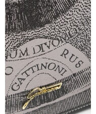 GATTINONI PLANETARIUM Umhängetasche mit Überschlag monochrom hellgrau/schwarz - Damentaschen - 3