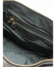 GATTINONI PLANETARIUM Umhängetasche mit Überschlag monochrom hellgrau/schwarz - Damentaschen - 5