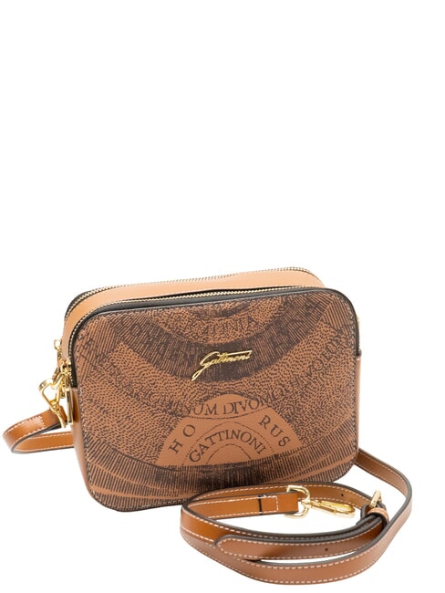 PLANETARIUM Kameratasche Umhängetasche einfarbig hellbraun - Damentaschen