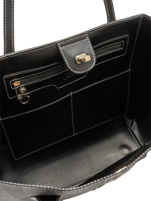 PLANETARIUM Einkaufstasche monochrom hellgrau/schwarz - Damentaschen