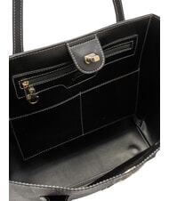 GATTINONI PLANETARIUM Einkaufstasche monochrom hellgrau/schwarz - Damentaschen - 3