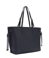 FURLA AVA Gro&szlig;e Einkaufstasche aus Leder Tintenblau + Tintenblau innen. - Damentaschen - 2