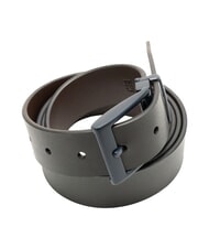 CERRUTI REVERSIBLE Doppelseitiger Ledergürtel schwarz/dunkelbraun - Gürtel - 4