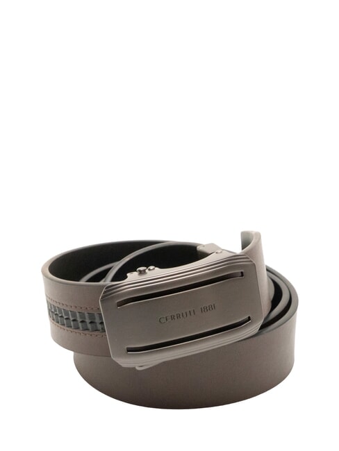 1881 Wendbarer Ledergürtel schwarz/dunkelbraun - Gürtel