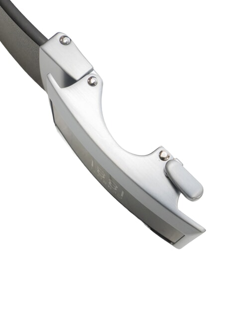 1881 Doppelseitiger Ledergürtel schwarz/dunkelbraun - Gürtel