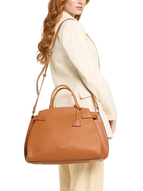 KLICHE Handtasche aus gehämmertem Leder CUIR - Damentaschen