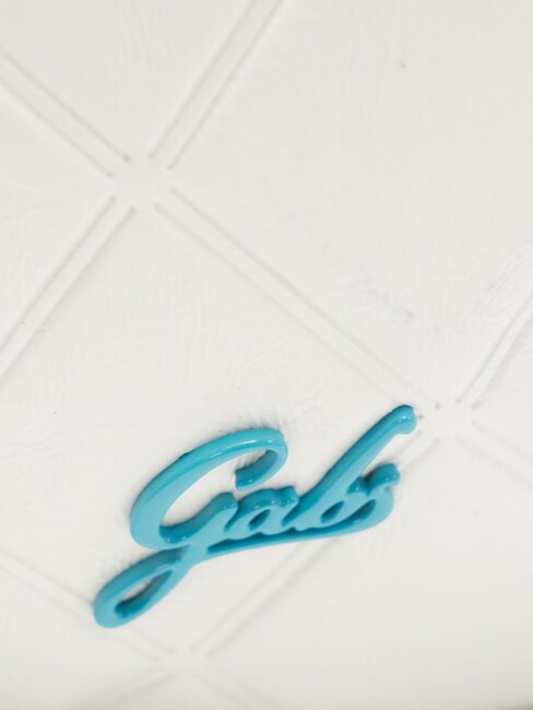 BEYONCE Clutch mit Schulterriemen Weiß - Damentaschen