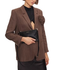 COCCINELLE BEST CROSSBODY Minitasche aus Leder Schwarz - Damentaschen - 4