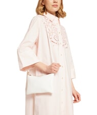 COCCINELLE BEST CROSSBODY Minitasche aus Leder Weiß - Damentaschen - 4