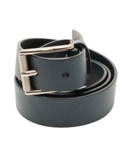 CERRUTI BUCKLE Ledergürtel Blau - Gürtel - 3