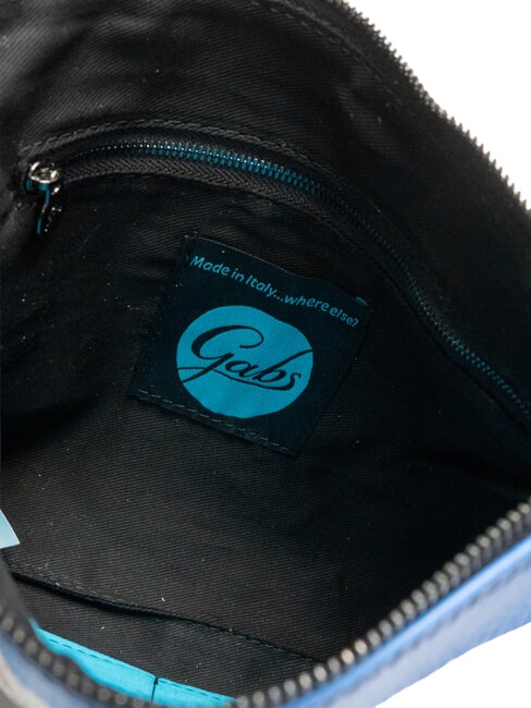 BEYONCE Lederclutch blaue Tür - Damentaschen