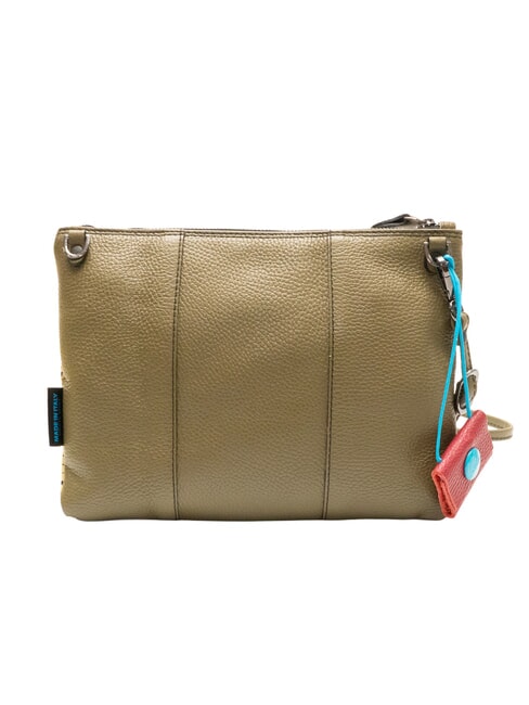 BEYONCE Lederclutch Palm Beach-Grüntöne - Damentaschen