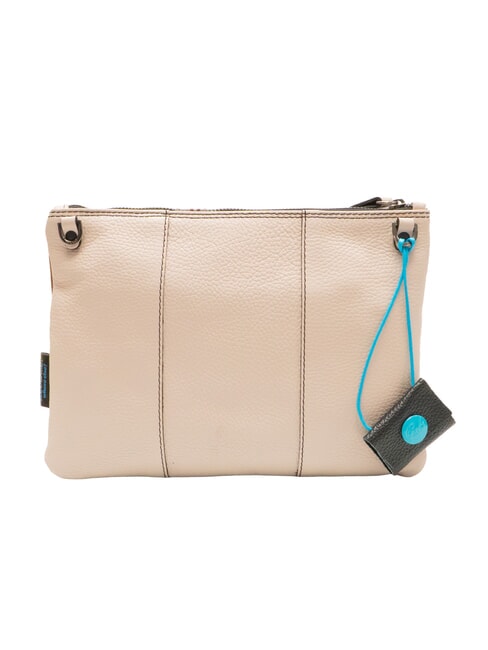 BEYONCE Lederclutch Pfingstrosen-warme Töne - Damentaschen