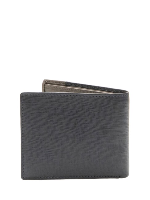 NADIR 8cc Lederbrieftasche Blau - Brieftaschen Herren