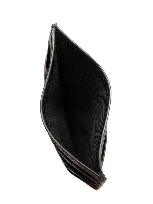 CERRUTIS Leder-Kartenhalter Schwarz - Brieftaschen Herren