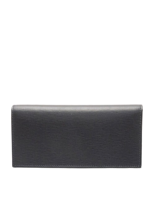 NADIR Saffiano-Ledergeldbörse Blau - Brieftaschen Herren