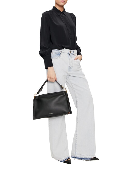 SNIP Umhängetasche aus gehämmertem Leder bril.wh/cela.gr - Damentaschen