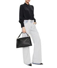 COCCINELLE SNIP Umhängetasche aus gehämmertem Leder bril.wh/cela.gr - Damentaschen - 5