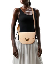 COCCINELLE DEW Umhängetasche aus gehämmertem Leder Sonnenaufgang - Damentaschen - 4