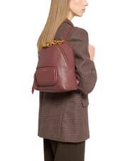 COCCINELLE FENIX Kleiner Lederrucksack Brandy - Damentaschen - 4