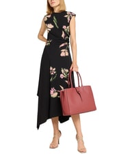 COCCINELLE ALBA Schultertasche aus gehämmertem Leder Topf - Damentaschen - 4