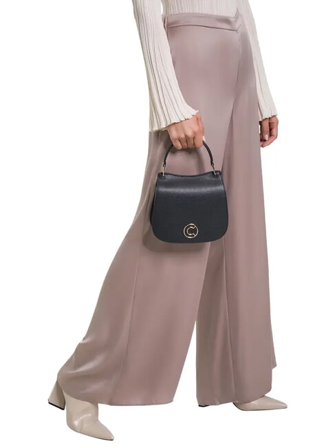 LEILANI Lederhandtasche mit Schultergurt Kamelie - Damentaschen