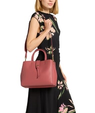 COCCINELLE ALBA Tote Bag aus gehämmertem Leder Topf - Damentaschen - 4