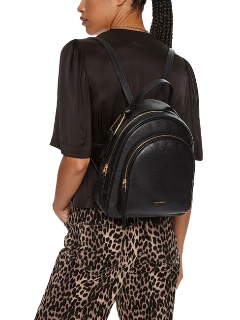 MALORY  Lederrucksack Schwarz - Damentaschen