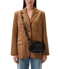 COCCINELLE MALETA CALF Mini-Umhängetasche aus Leder Schwarz - Damentaschen - 4