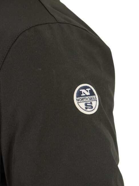 SOFTSHELL Bomberjacke mit Kapuze Schwarz - Herrenjacken