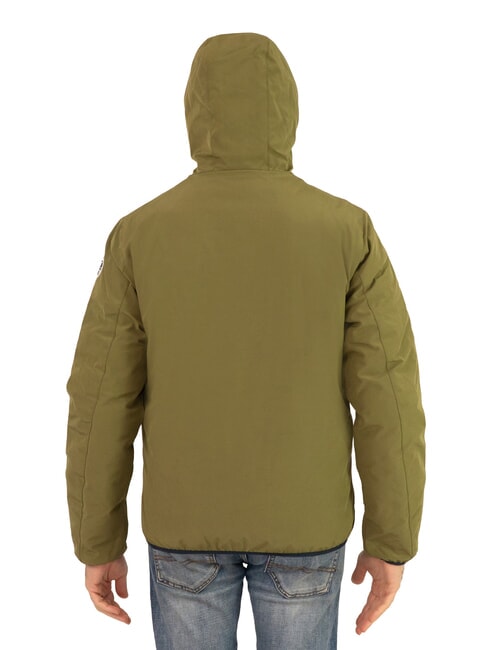 SOFTSHELL Bomberjacke mit Kapuze efeugrün - Herrenjacken