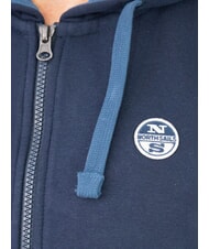 NORTH SAILS PATCH Kapuzenpullover mit durchgehendem Reißverschluss Navy blau - Sweatshirts Herren - 3